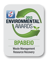 2013 Environmental Awards: Waste Management Resource Recovery 2013 Environmental Awards: Waste Management Resource Recovery